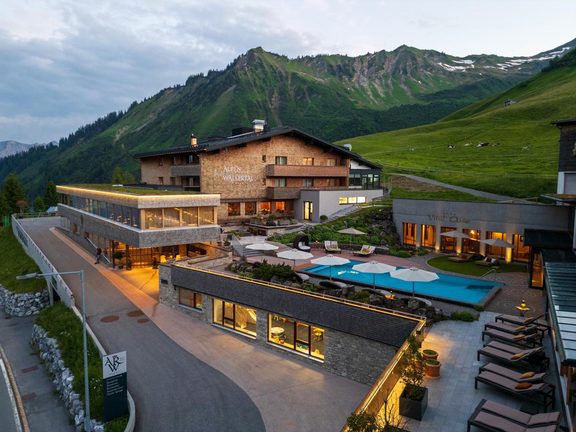 Alpenresort Walsertal ダーミュルス エクステリア 写真
