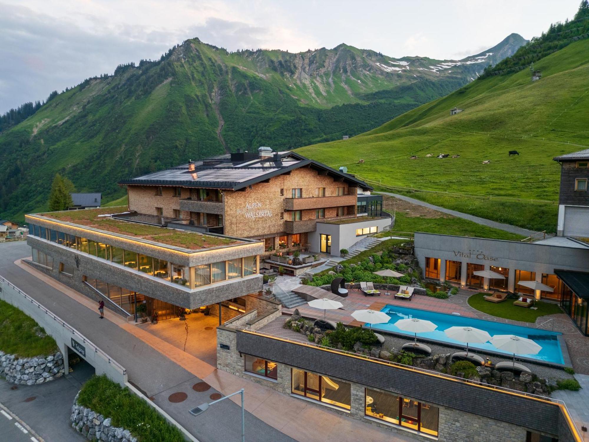 Alpenresort Walsertal ダーミュルス エクステリア 写真