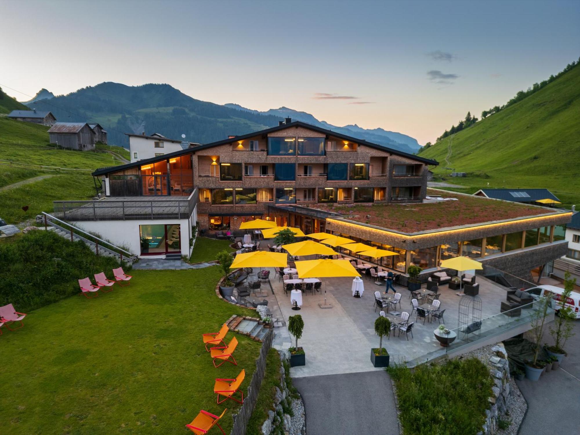 Alpenresort Walsertal ダーミュルス エクステリア 写真