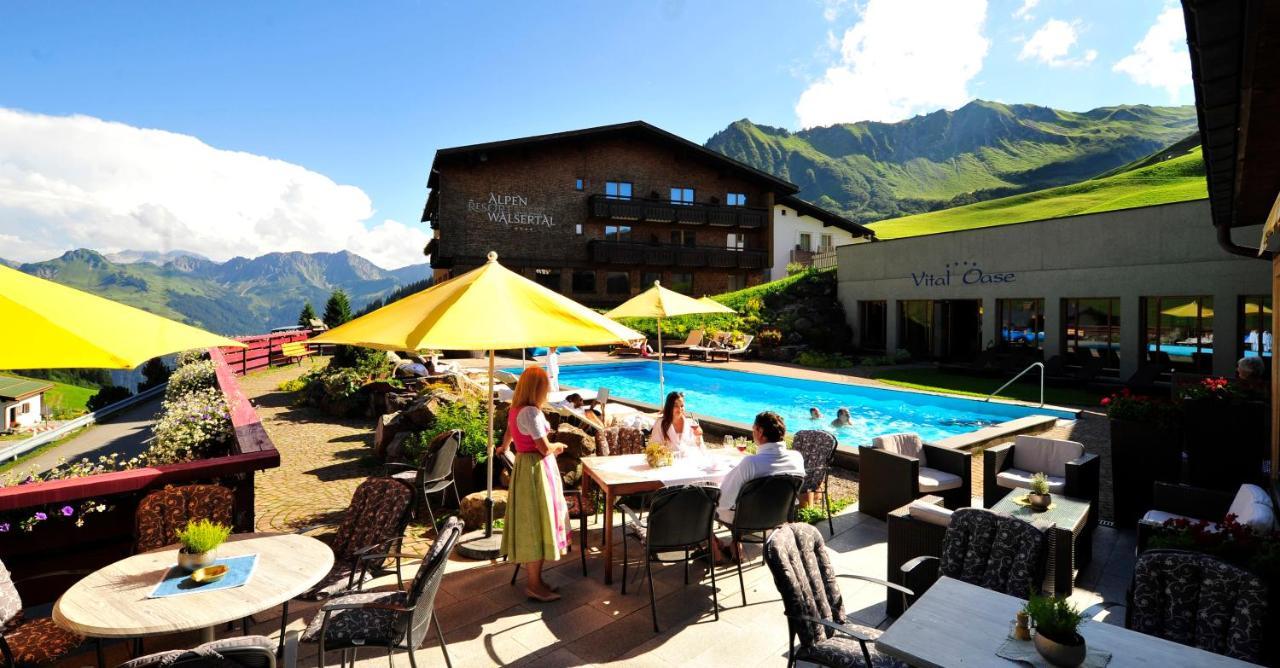 Alpenresort Walsertal ダーミュルス エクステリア 写真